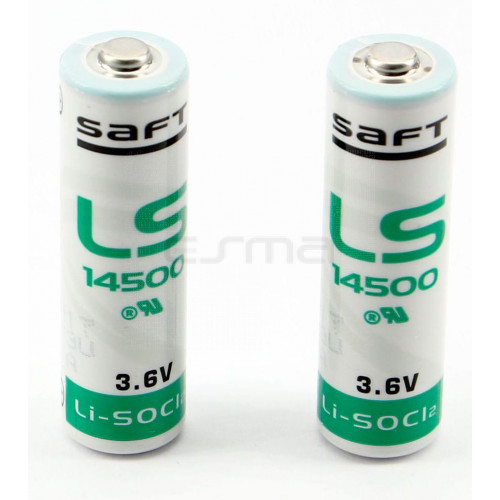▷ Piles Lithium Saft LS14500 AA 3.6V Li-SOCl2 (1 Unité)